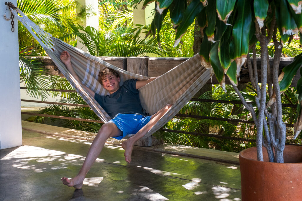 Hammock in Wariruri Lodge